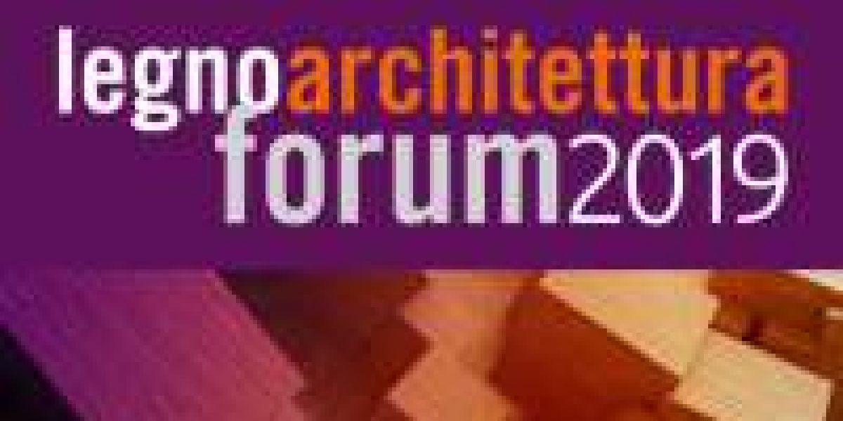 Tecnosugheri al Forum legnoarchitettura di Firenze 2019